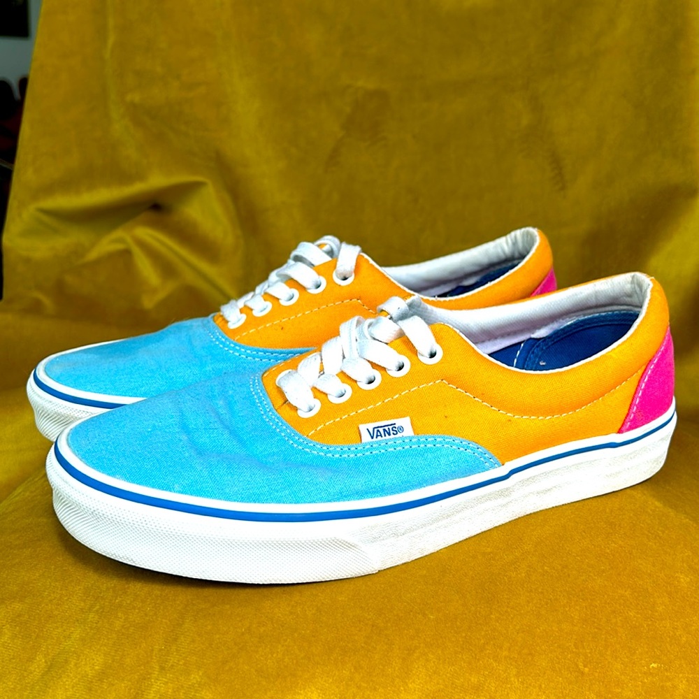 Unisex multi color vans shoe